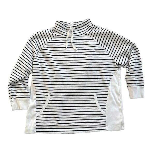 Time and Tru Tops - Time and Tru Women’s Pullover Sweatshirt Cowl Neck Drop Shoulder XL